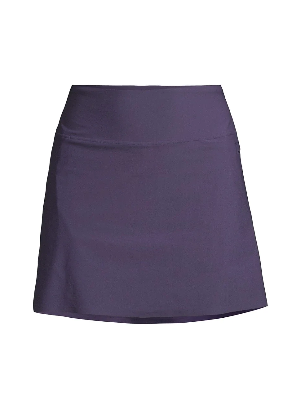 Greyson Phoenix Elasticized Golf & Tennis Mini-Skort, Purple, dark purple