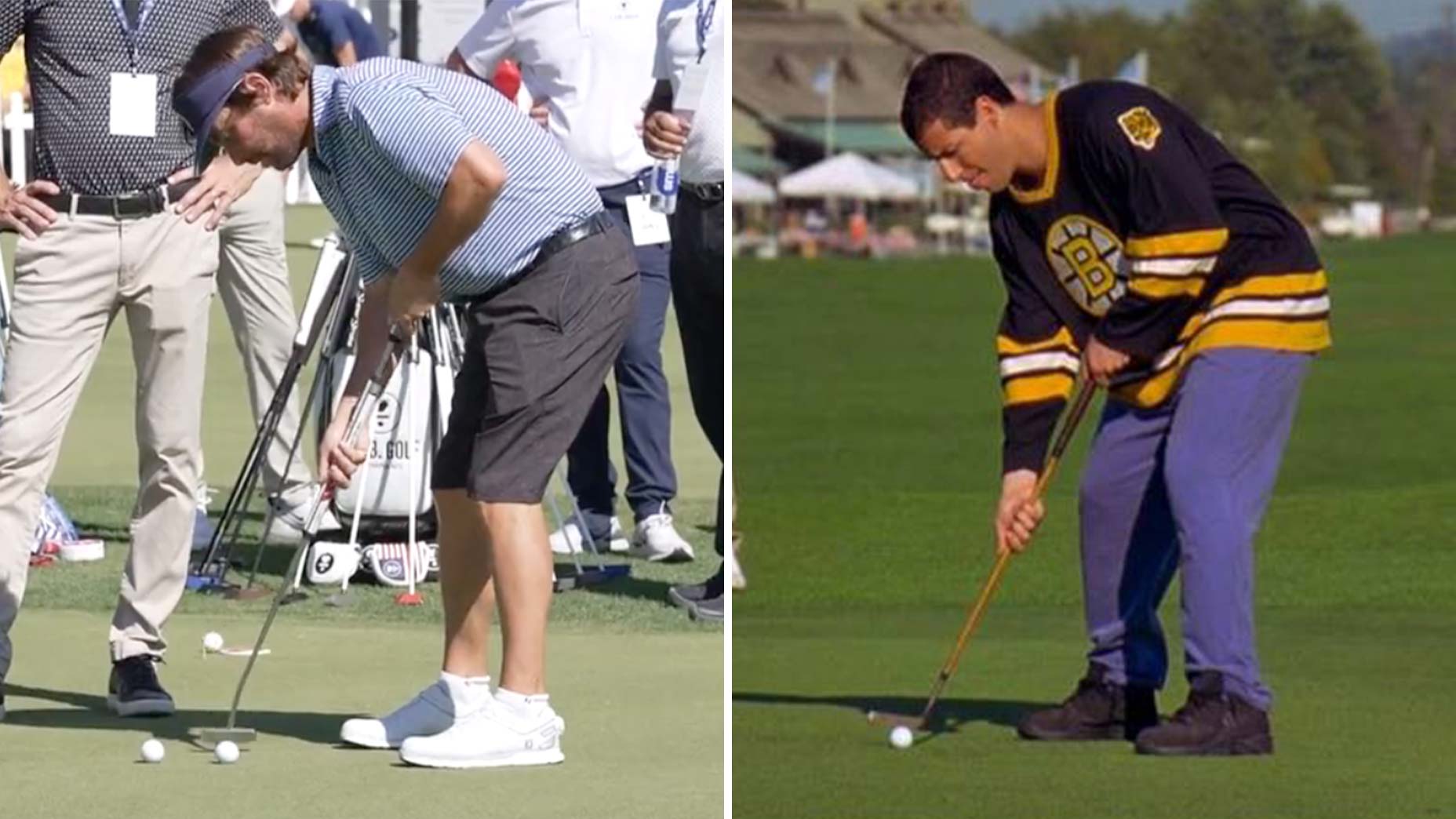 Spencer Levin's new putting stroke evokes a certain hockey loving golf movie hero.