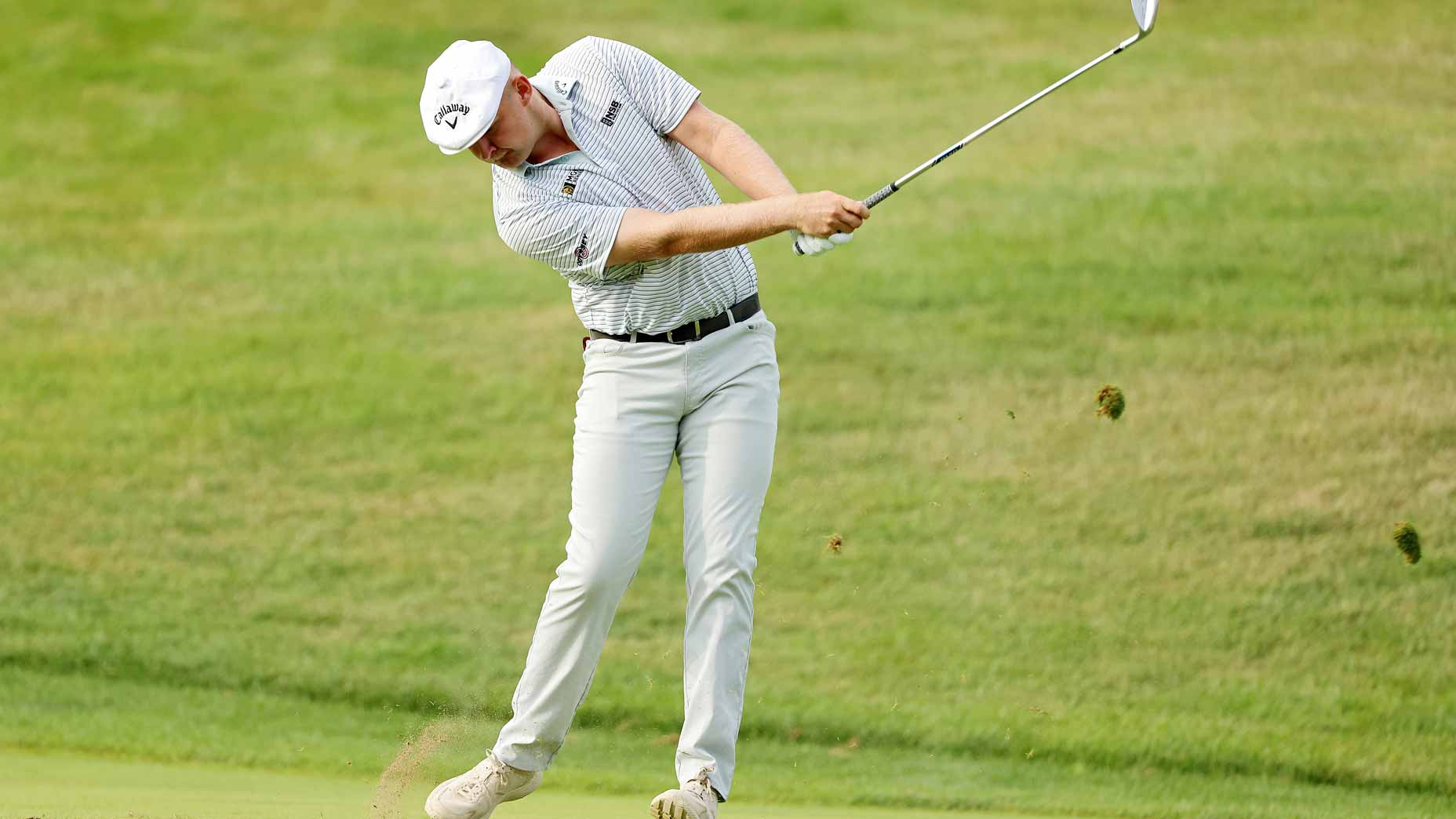 He wasn't playing golf 18 months ago. Now this pro leads a PGA Tour event