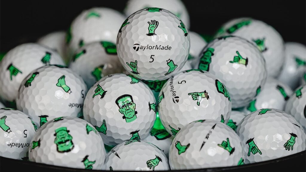 taylormade tp5 pix halloween golf balls