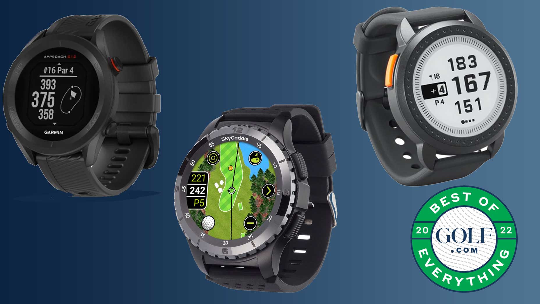 Golf Gps Watch With Shot Tracking