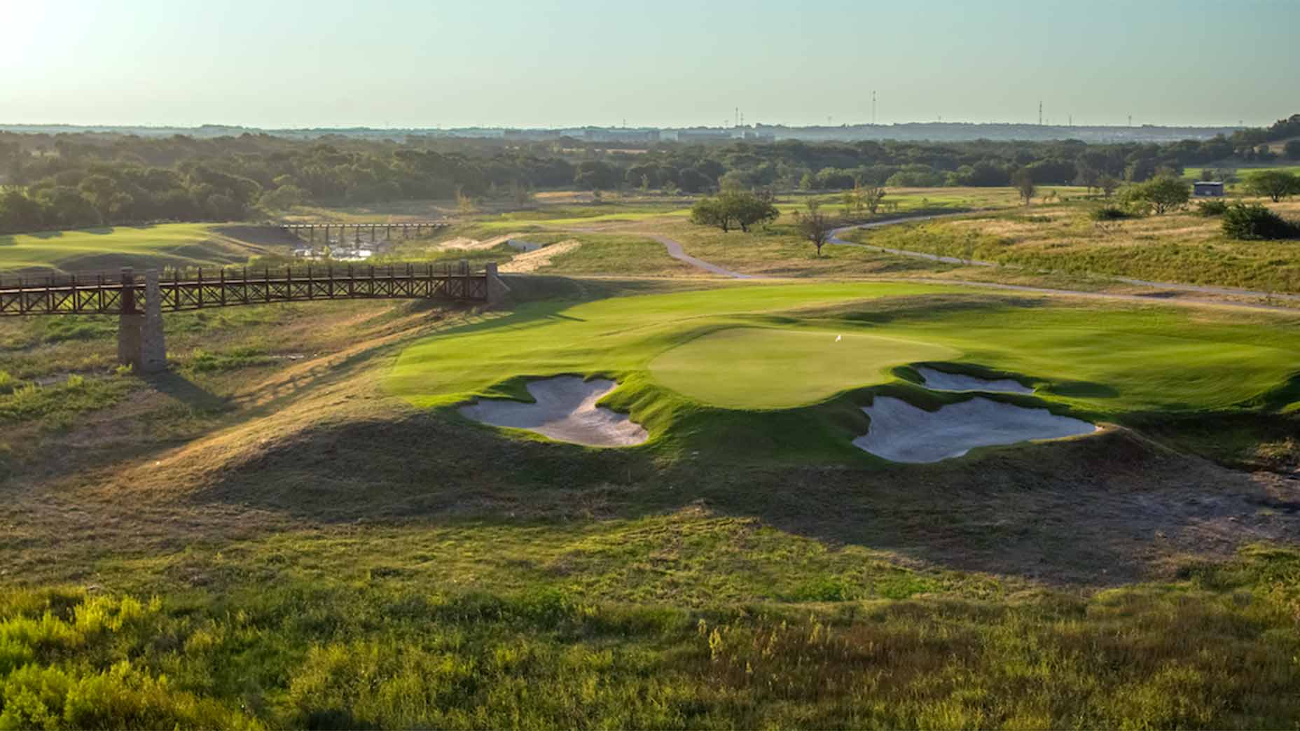 Inside the new Fields Ranch East course (a likely future Ryder Cup venue)