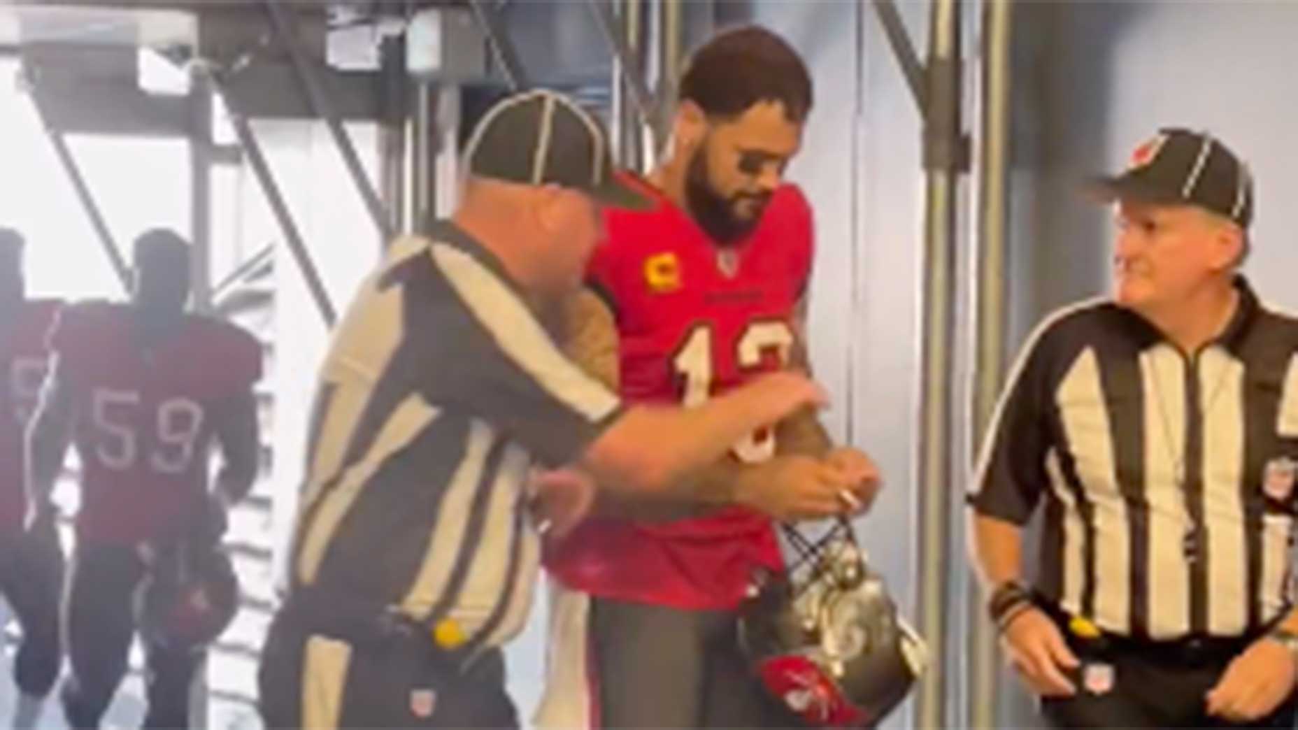 That viral NFL player/official 'autograph' video? It involved