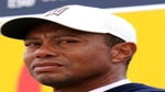 Tiger Woods stares of tee at 2022 Open Championship