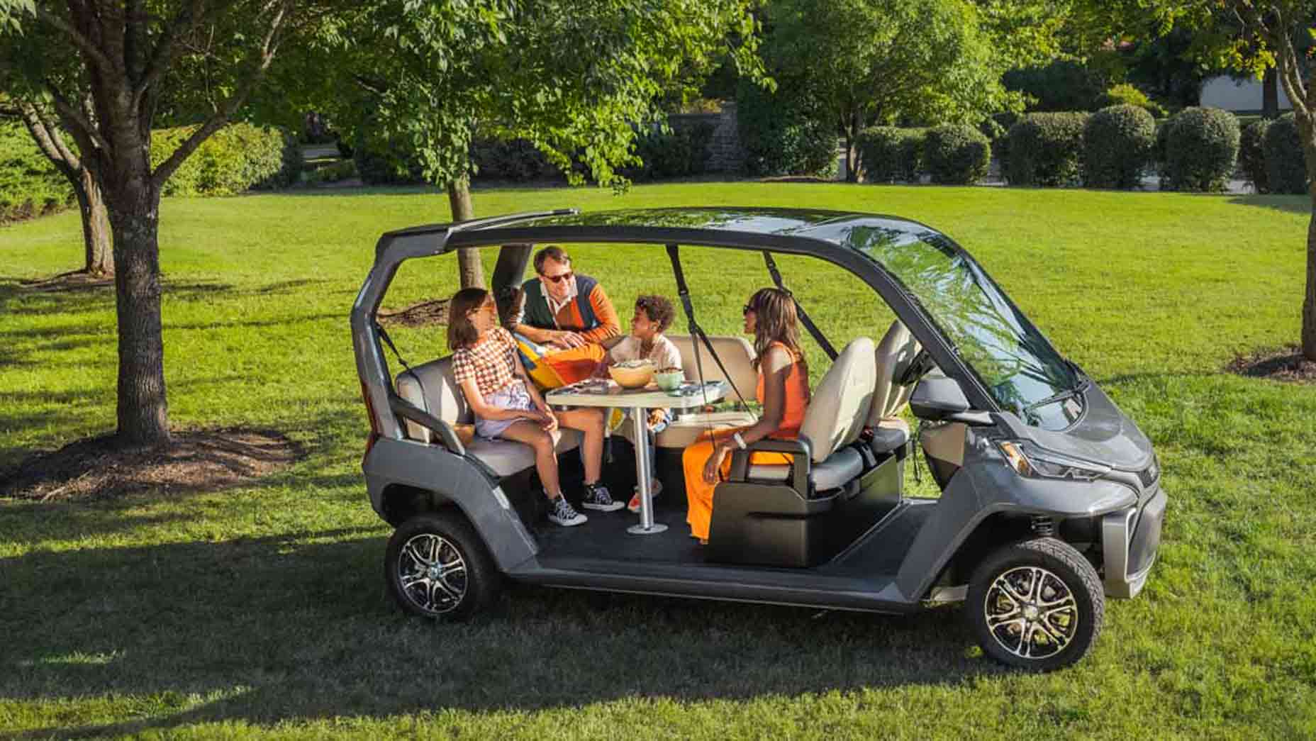 This $30,000 golf cart is better suited for partying than playing golf
