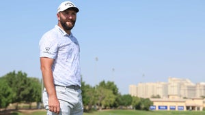Jon Rahm is in the mix at this week's DP World Tour Championship.