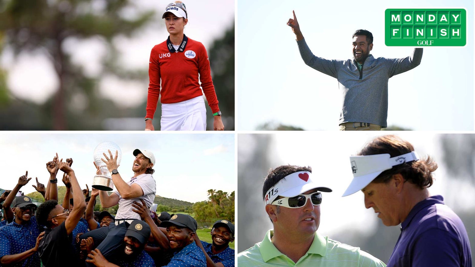 Unlikely winners, Mickelson insults, closet criers, journey bans