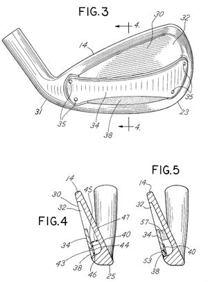 Nike Golf sling shot patent