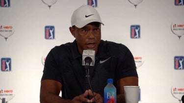 Tiger Woods at the Hero World Challenge.