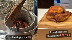 Scottie Scheffler and JT shared photos on Thanksgiving