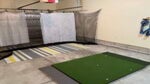 indoor golf hitting bay DIY