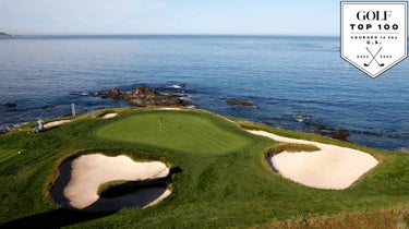 pebble beach golf links in california