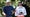 Scottie Scheffler talks with caddie at 2021 Houston Open