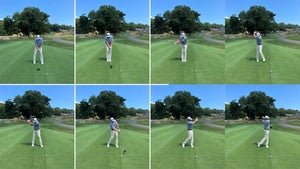 step and swing drill