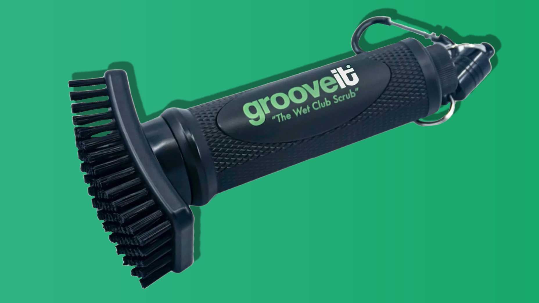 Grooveit The Wet Club Scrub Golf Club Cleaning Brush 