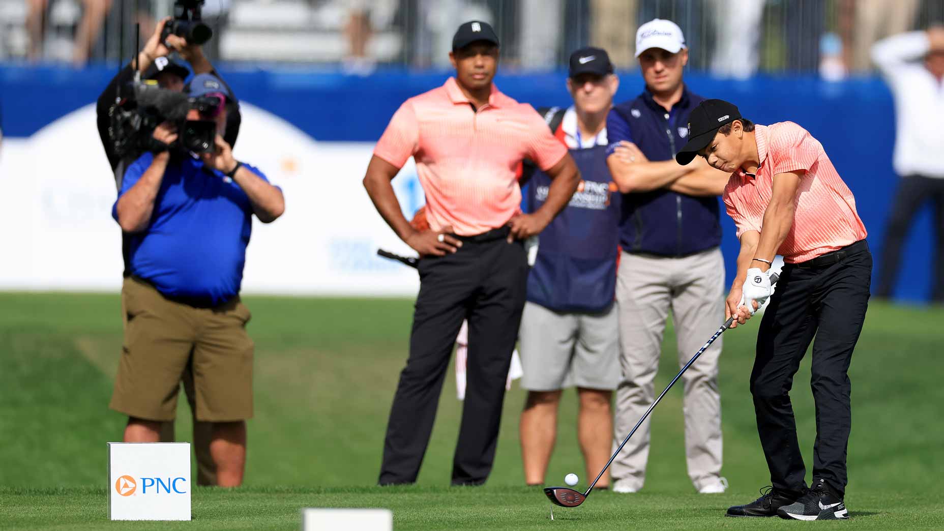 How to watch Tiger Woods at the 2022 PNC on Sunday