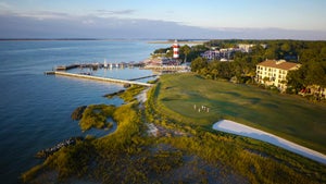 18th hole at Harbour Town Golf Links