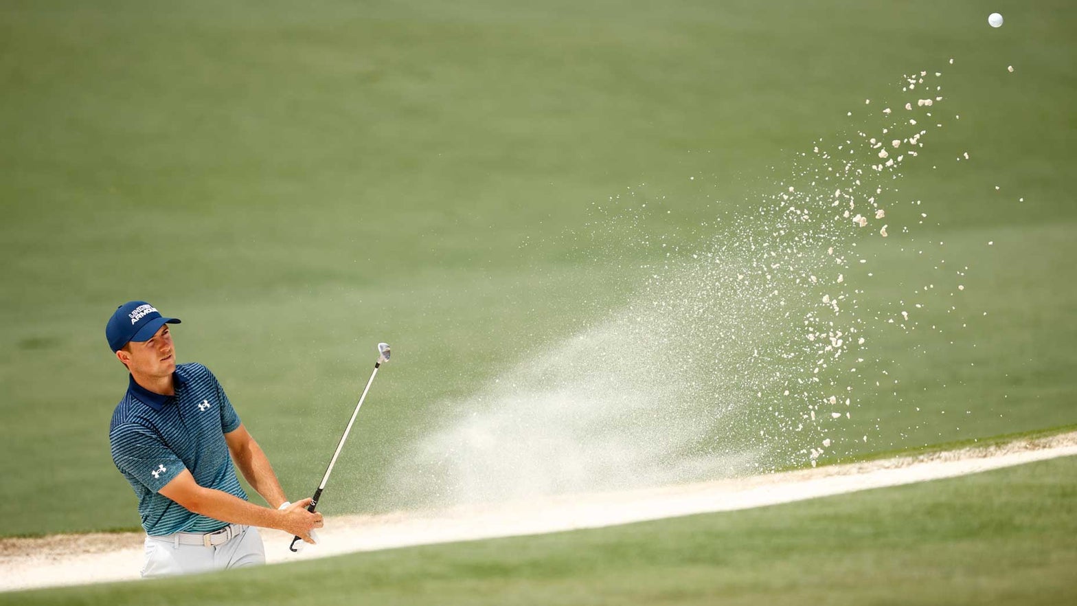 Jordan Spieth gives brilliant bunker tip during The Match