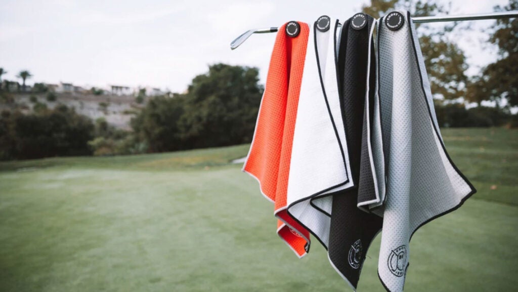 Ghost Golf magnetic golf towels