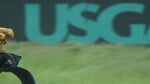 USGA logo with golf bag