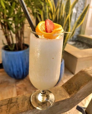 The Orange Dream smoothie from Bonita Bay Club.