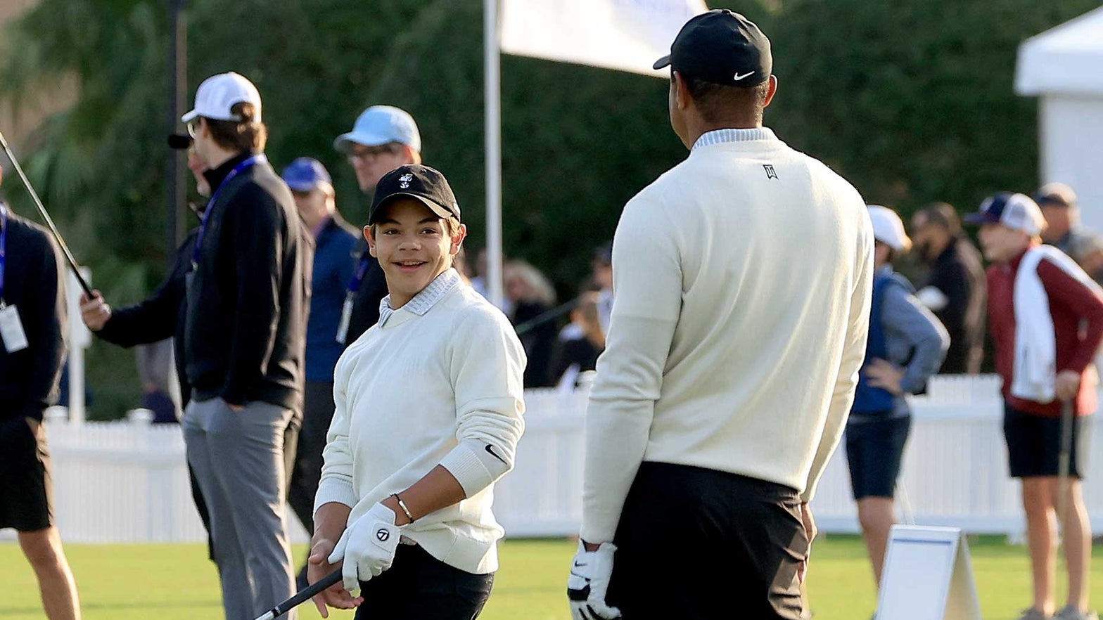 Tiger Woods explains what makes a 'good golf dad'