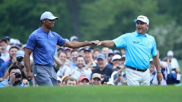 tiger woods and fred couples