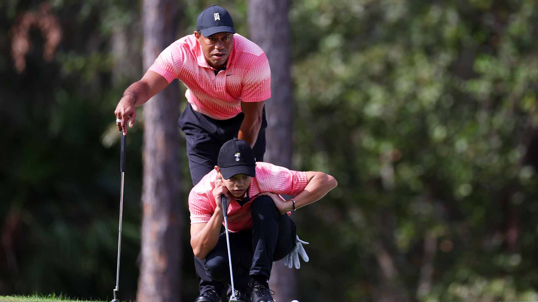 Tiger Woods for a while this weekend looked like that Tiger