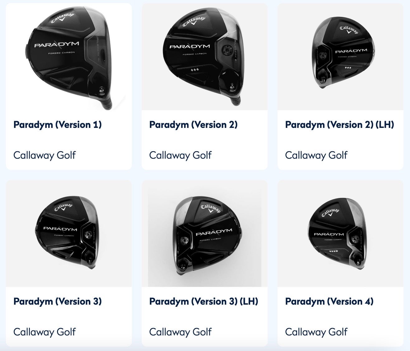 New Callaway, TaylorMade Clubs Spotted On USGA Conforming List