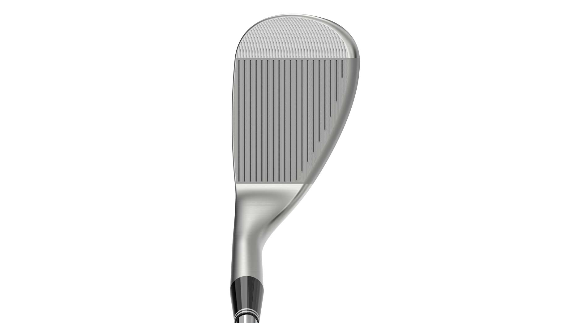 Cleveland RTX 6 ZipCore wedge at address