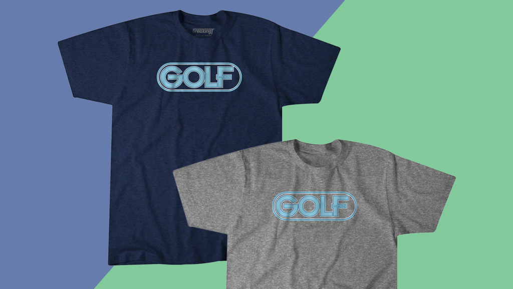 Check out our all-new retro GOLF Magazine logo t-shirts