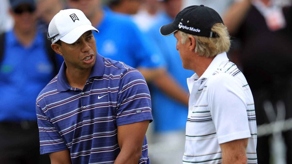 Tiger Woods, Greg Norman