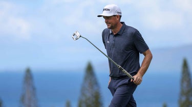 A slimmed-down Keegan Bradley at this week's Sentry Tournament of Champions.