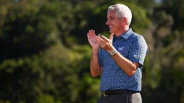 PGA Tour commissioner Jay Monahan at the Sentry.
