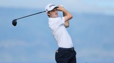 Will Zalatoris during practice prior to the Sentry Tournament of Champions at Plantation Course at Kapalua Golf Club on January 02, 2023 in Lahaina, Hawaii.