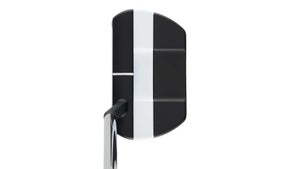 Odyssey White Hot Versa Three putter at address