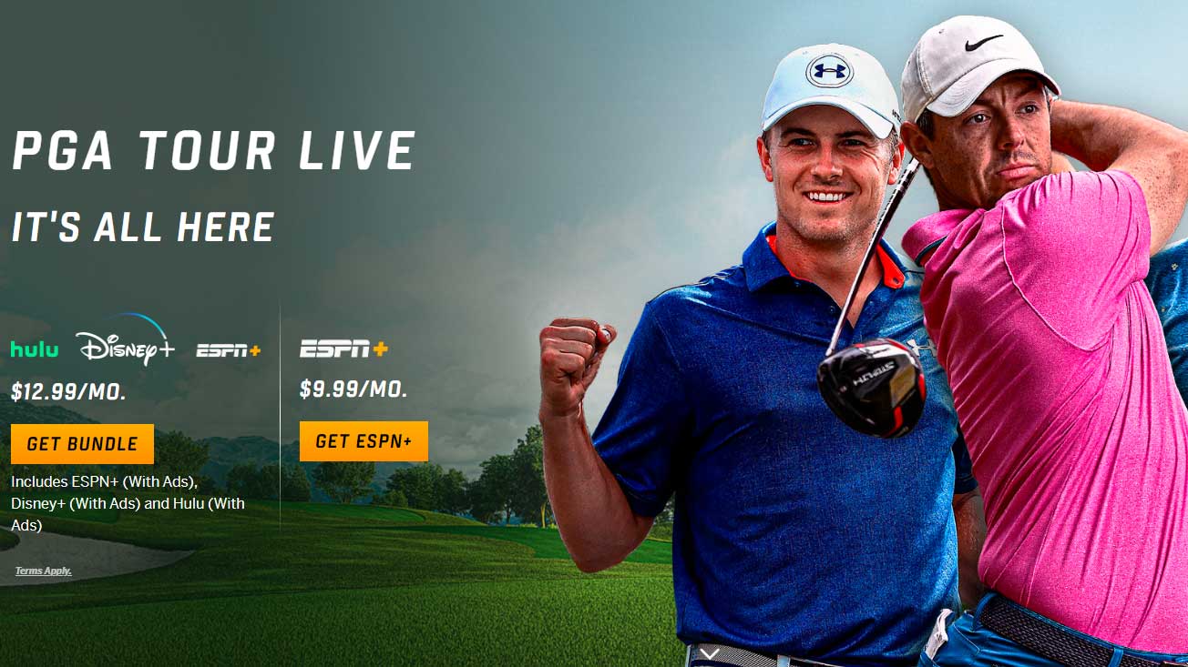 PGA Tour Live on ESPN+