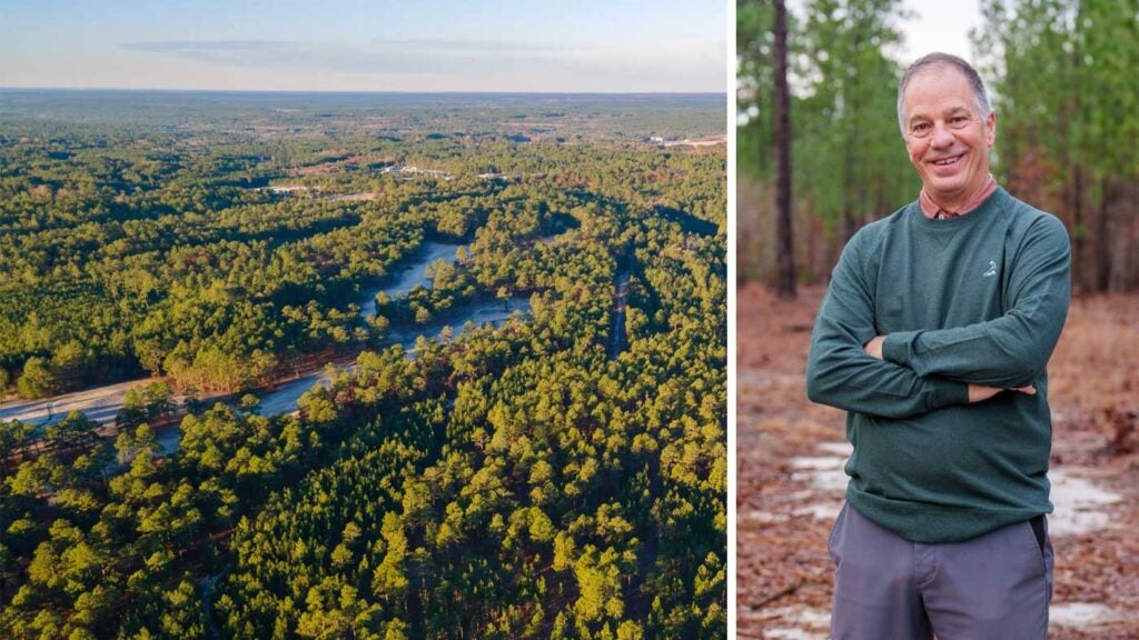 land for new pinehurst course and tom doak