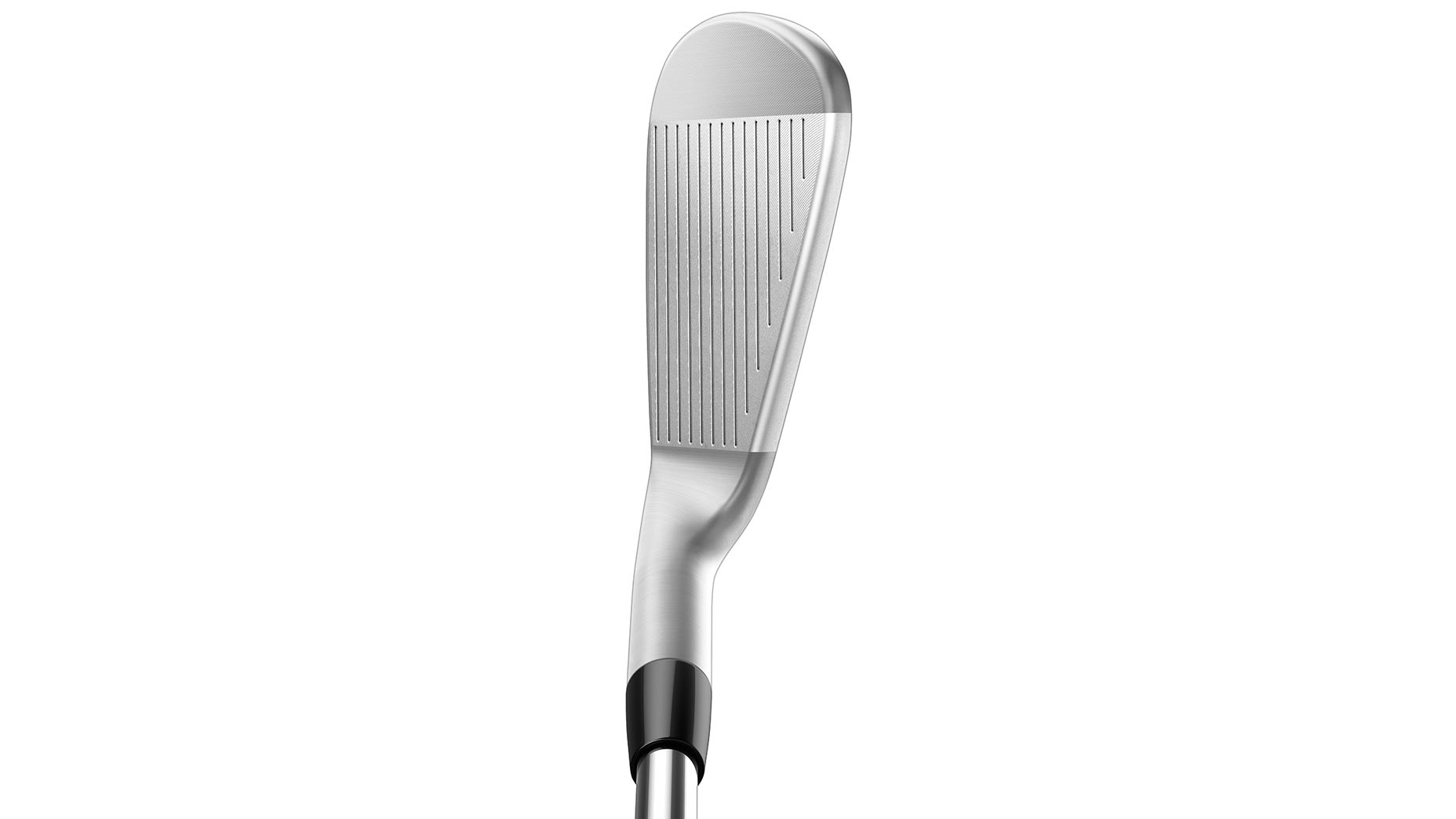 TaylorMade P7MC iron at address