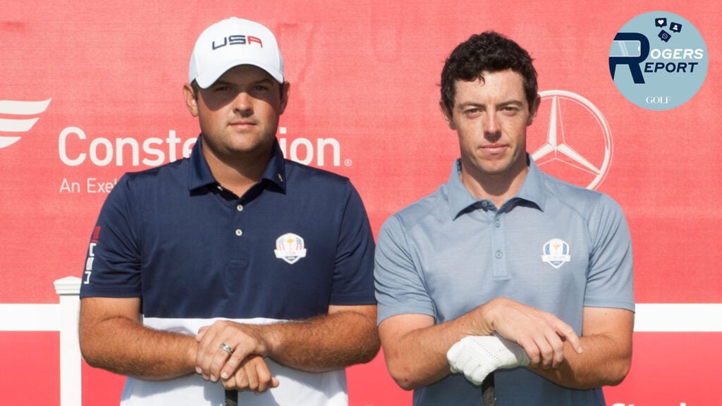 Patrick Reed and Rory McIlroy