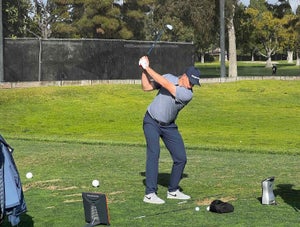 Just Rose hitting balls as Riviera