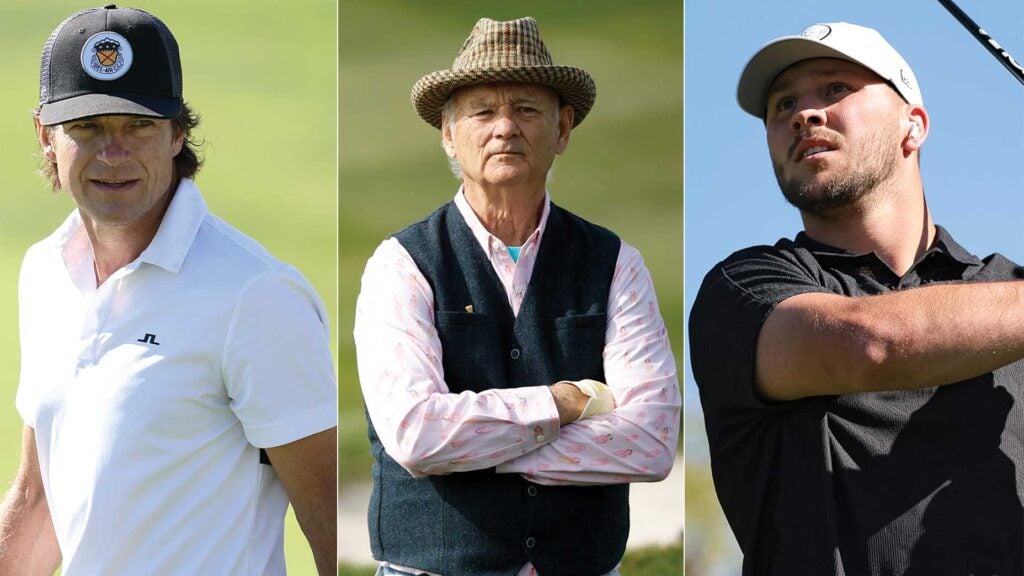 Jason Bateman, Bill Murray and Josh Allen are playing in the pebble beach pro am this year.