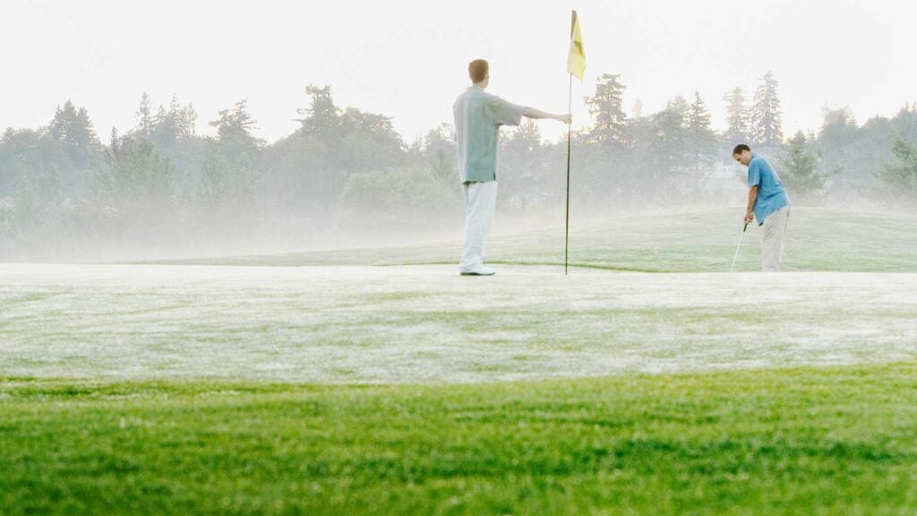 Two of GOLF's Top 100 Teachers share their secret to putting on wet greens, which will help amateurs overcome the challenges of spring golf