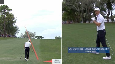 Jordan Spieth hit driver off the deck on the par-5 5th during the third round to the Valspar Championship.