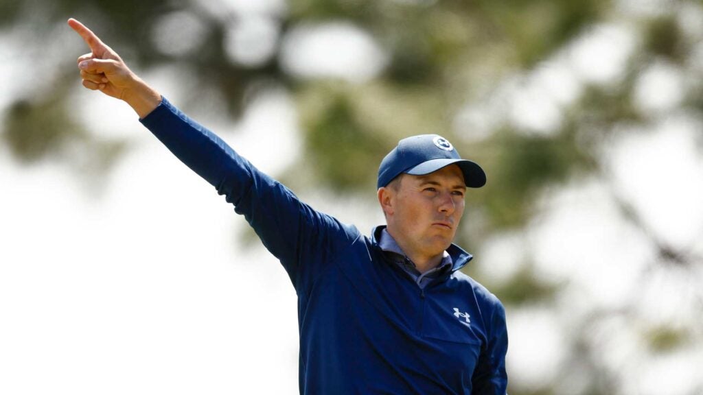 Jordan Spieth's chaotic finish was good news for his playing partner