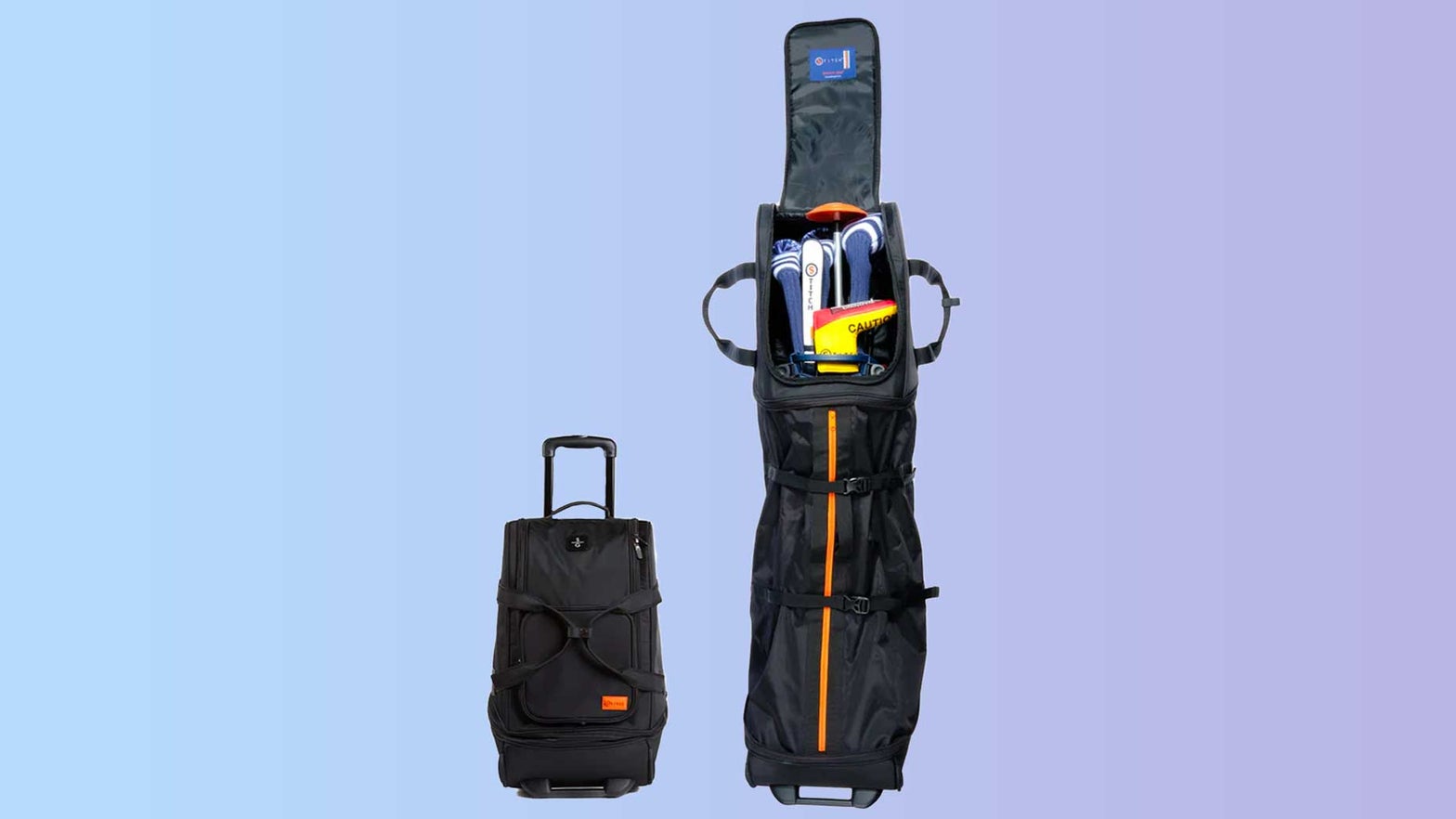 This two-in-one journey bag is the final word baggage for golfers