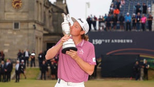Cameron Smith after winning the 2022 Open Championship.