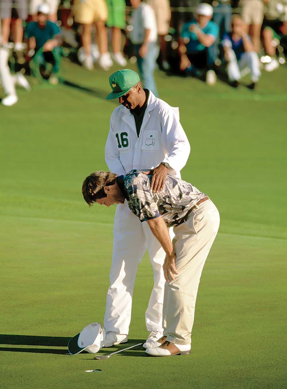 Ben crenshaw and carl jackson at the masters