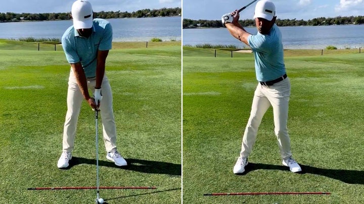 How to properly load your trail hip in the backswing