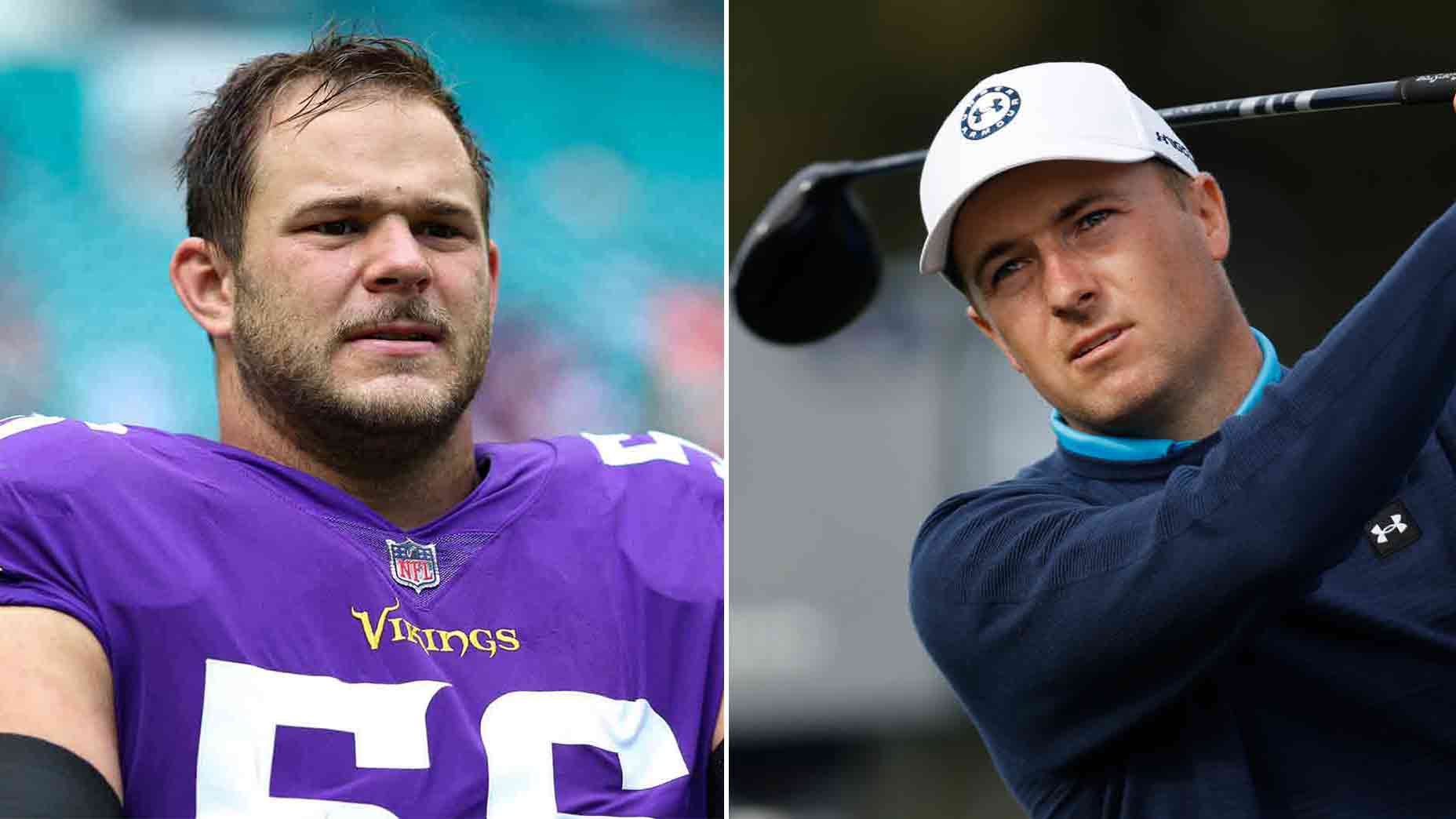 Why the NFL's Garrett Bradbury is a longtime fan of Jordan Spieth